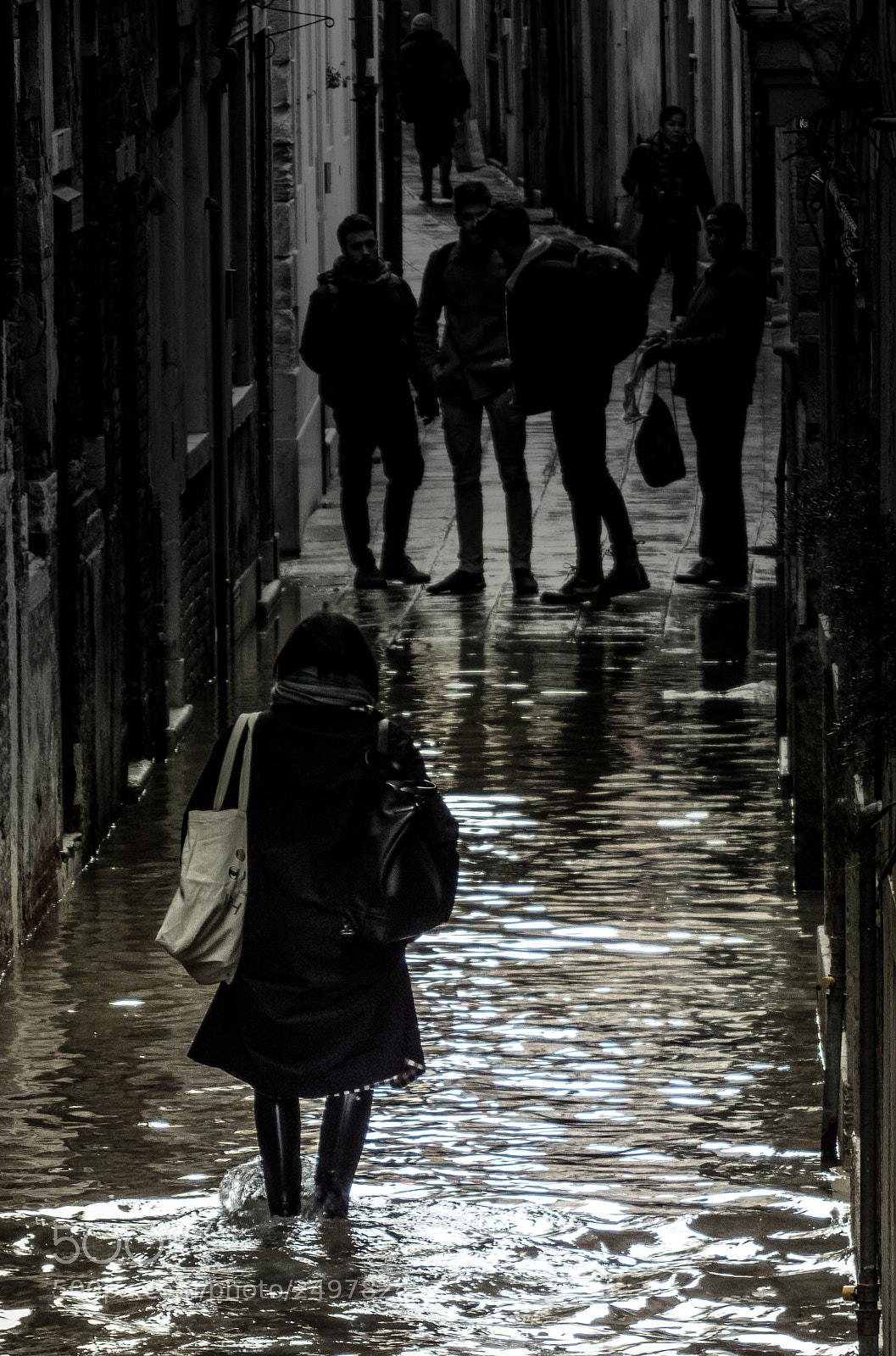 Fujifilm FinePix S1 sample photo. High tide in venice photography