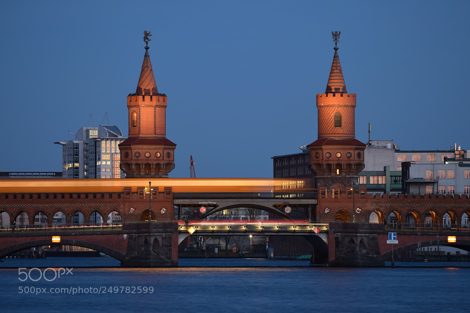 Nikon D5300 sample photo. Oberbaumbrücke photography