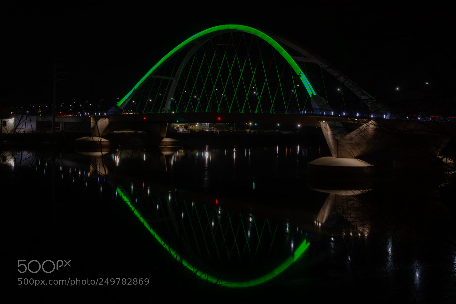 Nikon D7100 sample photo. Lowry avenue bridge on photography