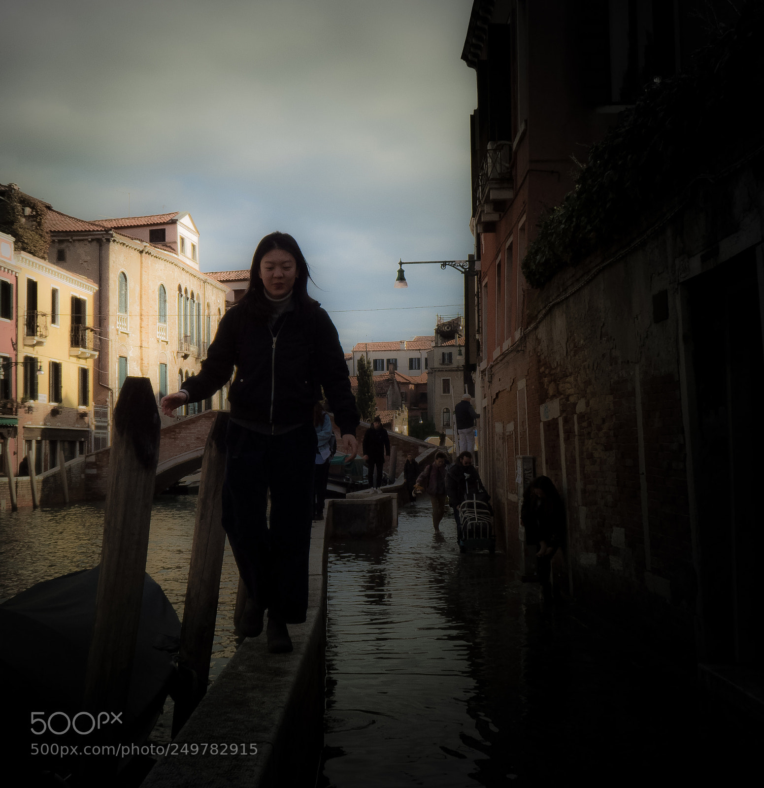 Fujifilm FinePix S1 sample photo. High tide in venice photography
