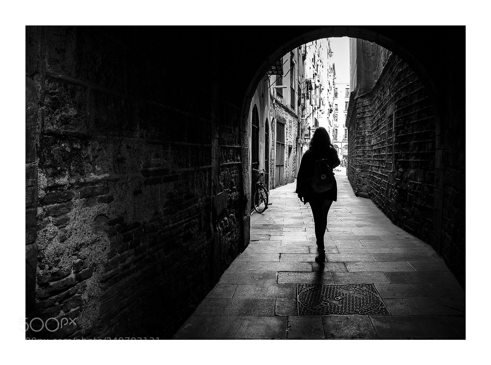 Ricoh GR sample photo. Walking iii photography