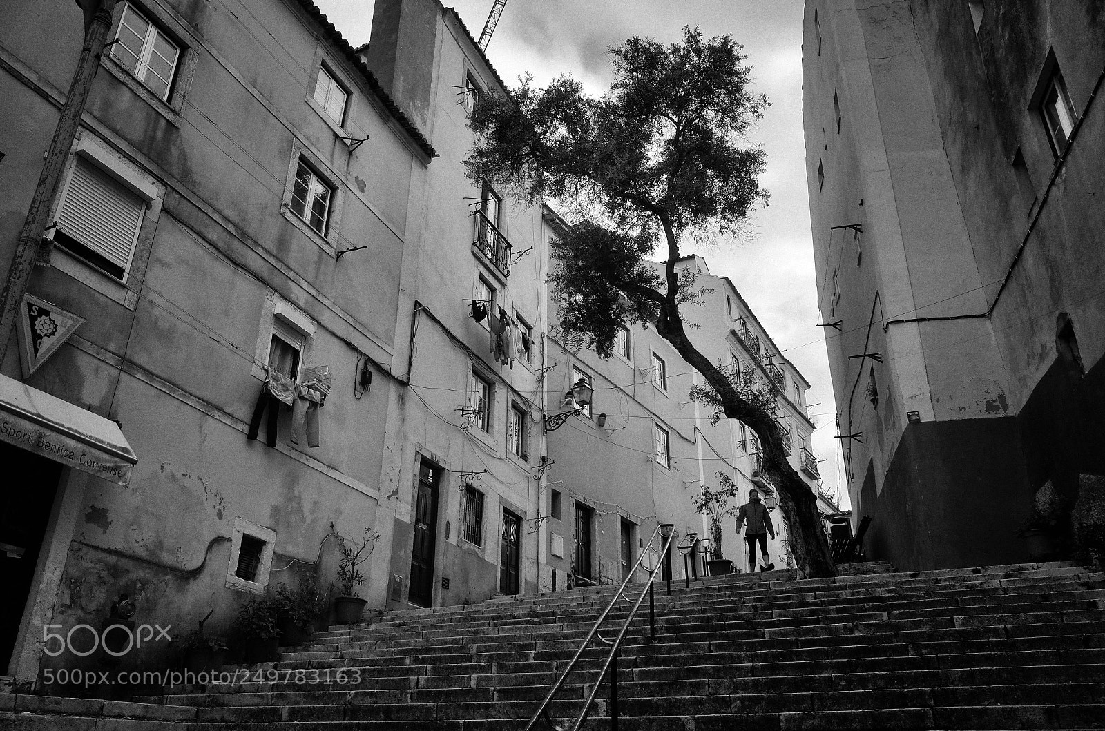 Ricoh GR sample photo. Stairs photography