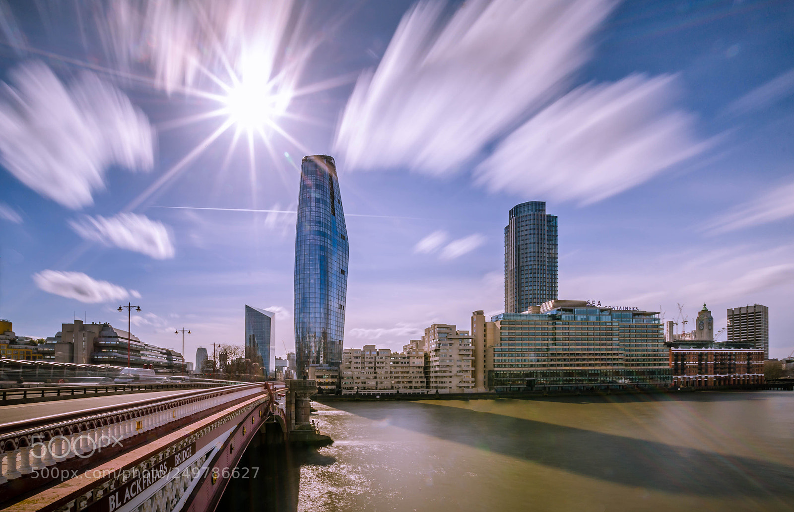 Nikon D7000 sample photo. Blackfriars bridge, london photography