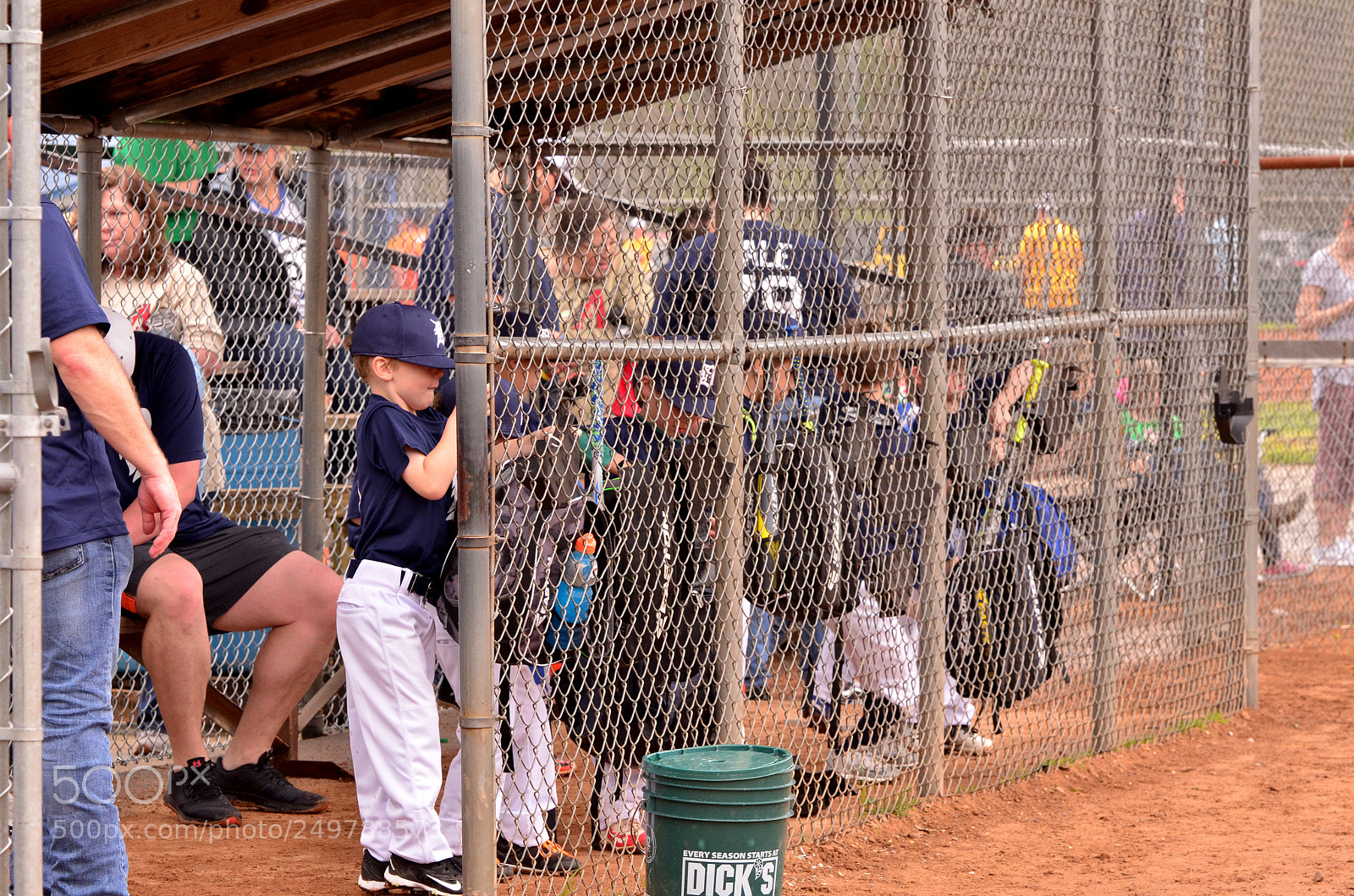 Nikon D7000 sample photo. Anxious in the dugout photography