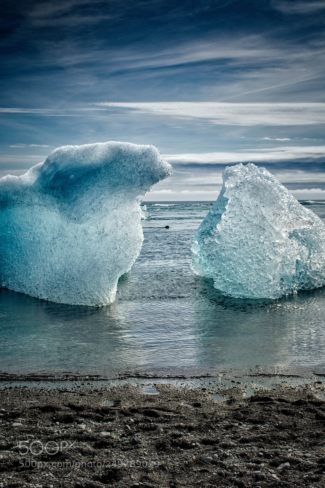 Nikon D5200 sample photo. Blue ice photography