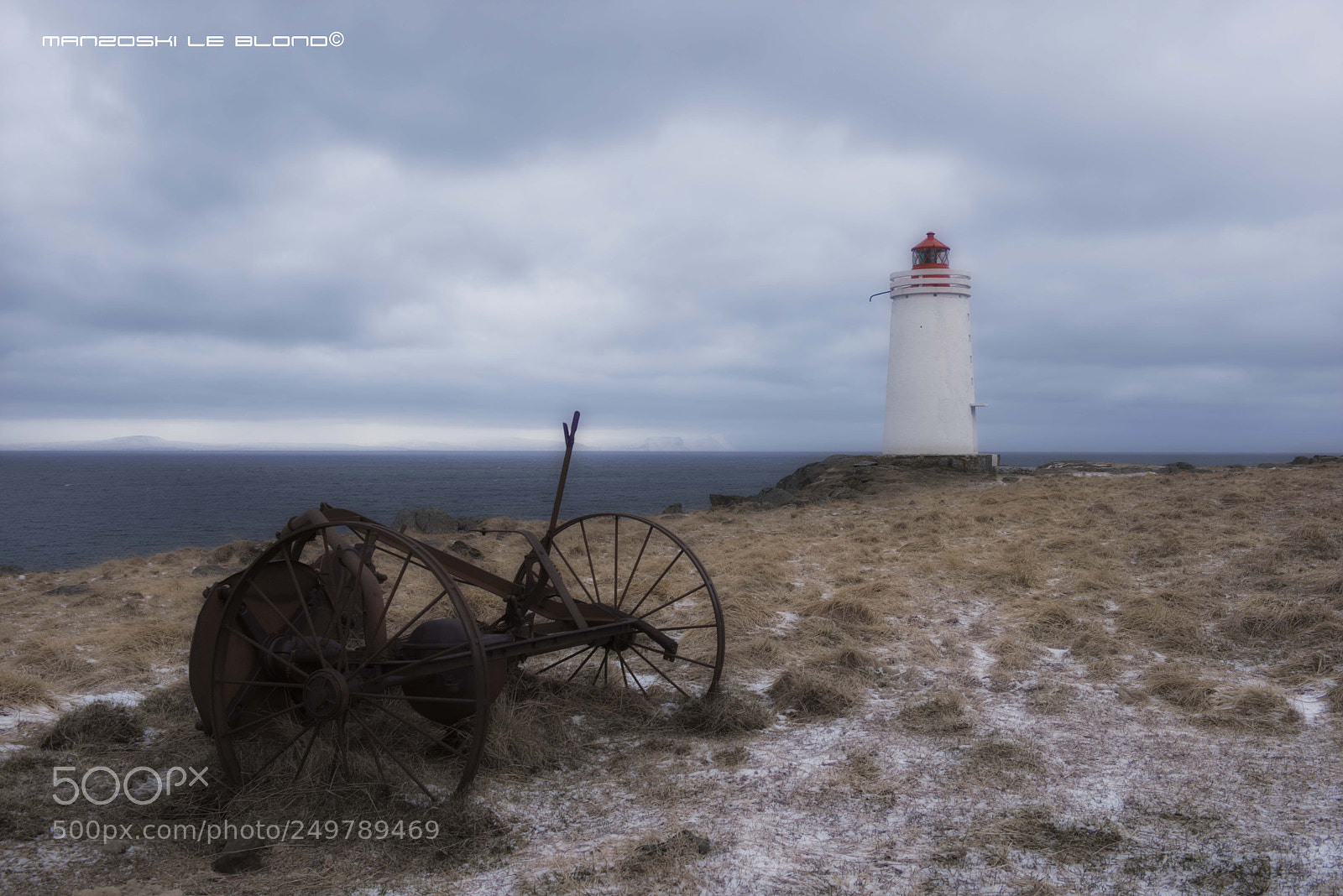 Nikon D810 sample photo. Phare de skarð photography
