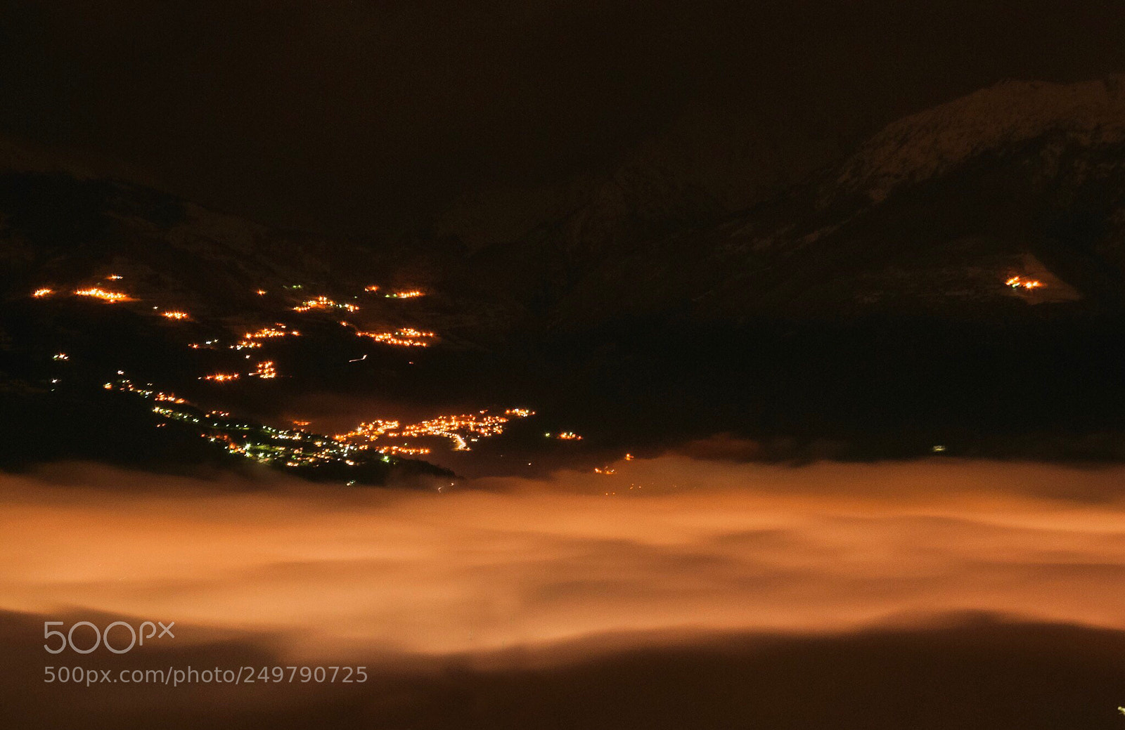 Nikon D90 sample photo. La nebbia luminosa photography