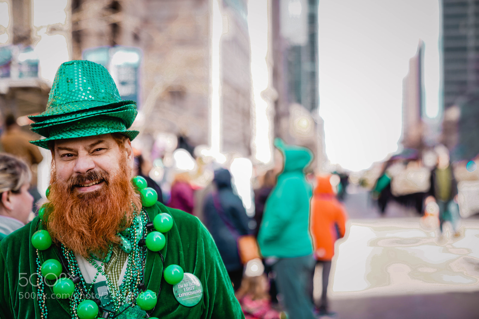 Sony a7R III sample photo. Cleveland st patricks day photography