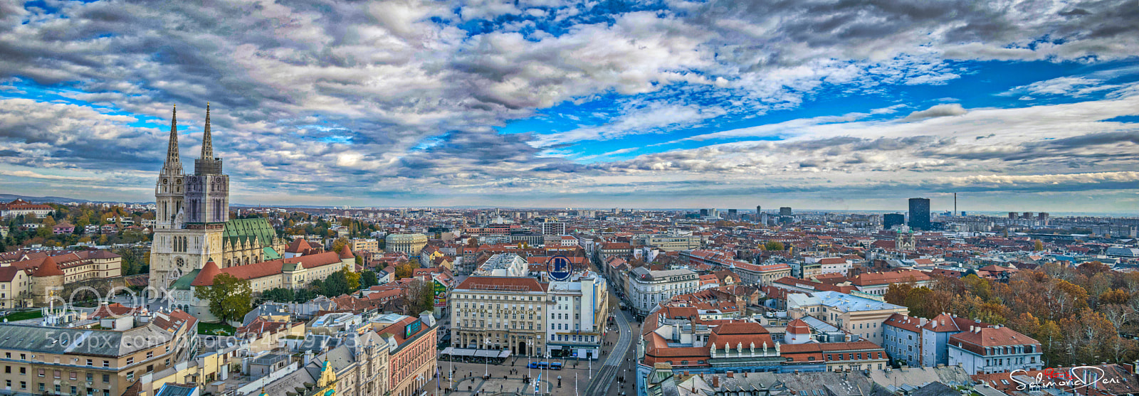 Nikon D3300 sample photo. Zagreb - panorama photography