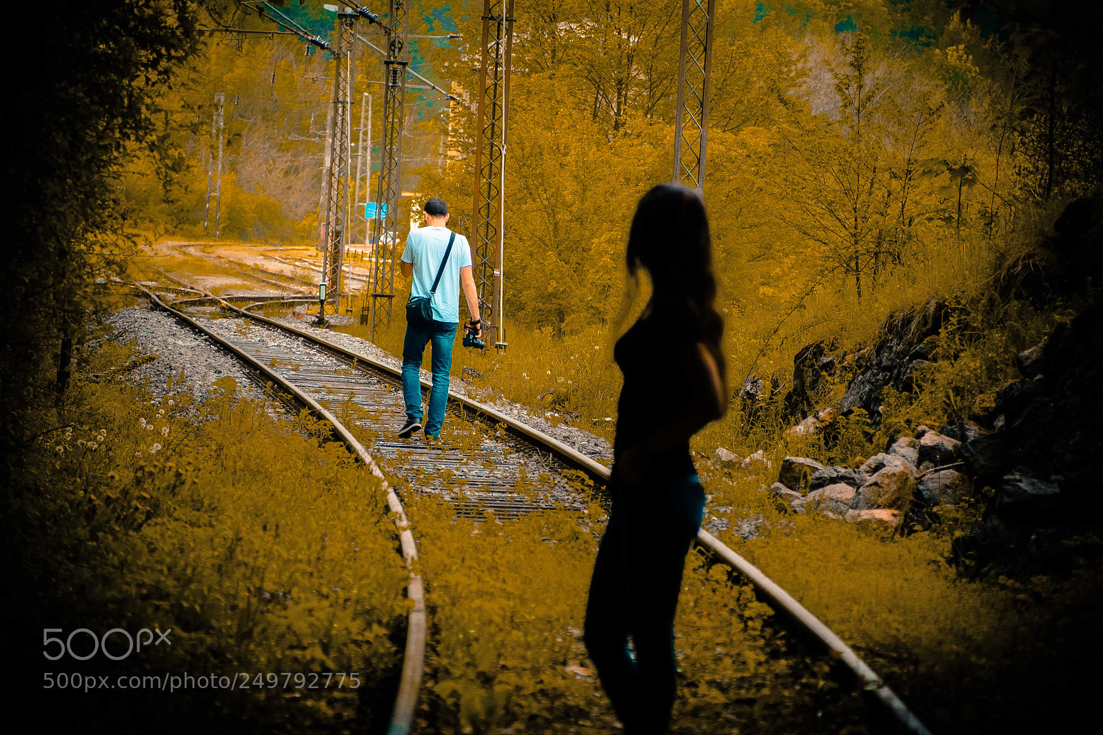 Nikon D5300 sample photo. Photographer leaving photography