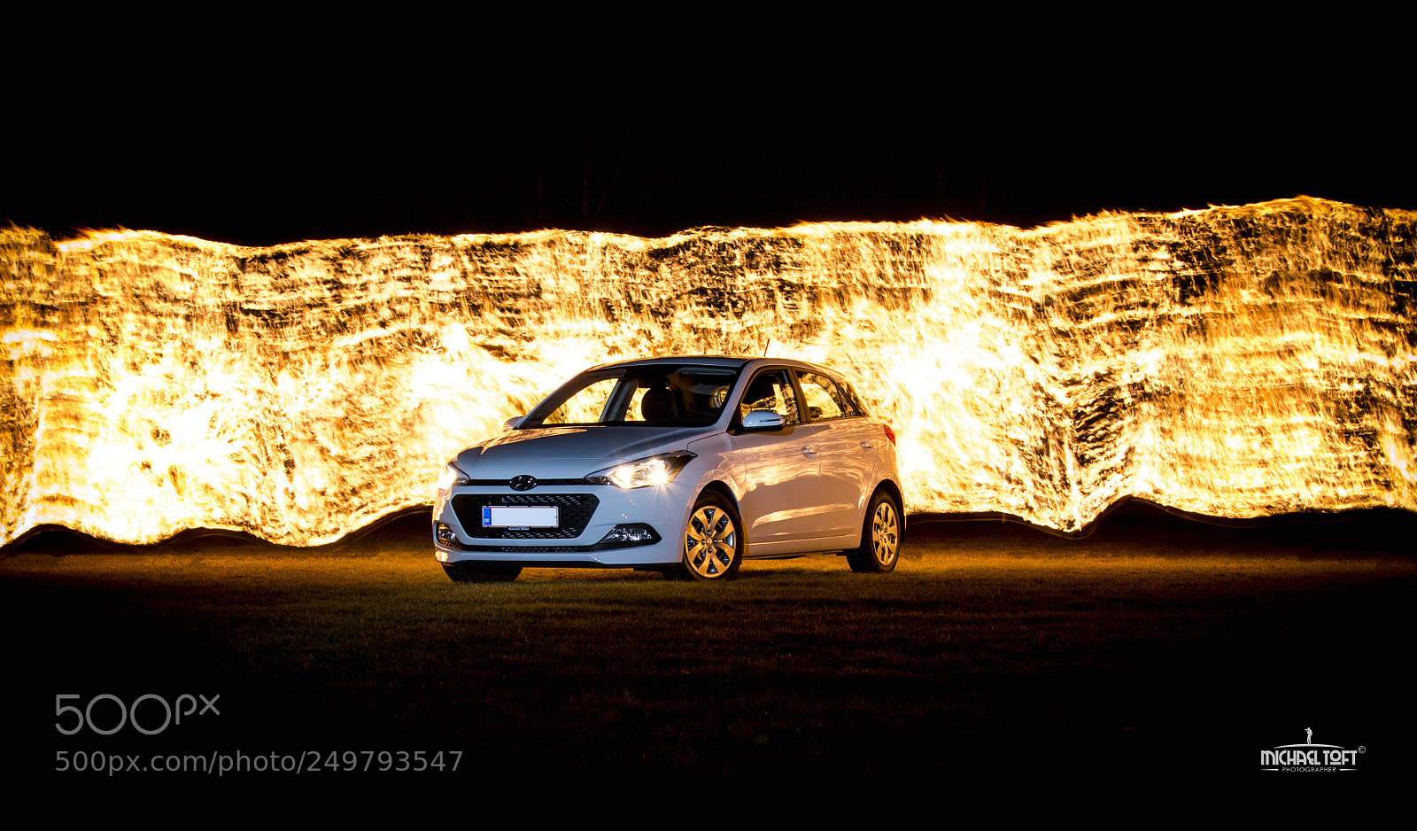 Canon EOS 70D sample photo. I30 firewall lightpaint photography