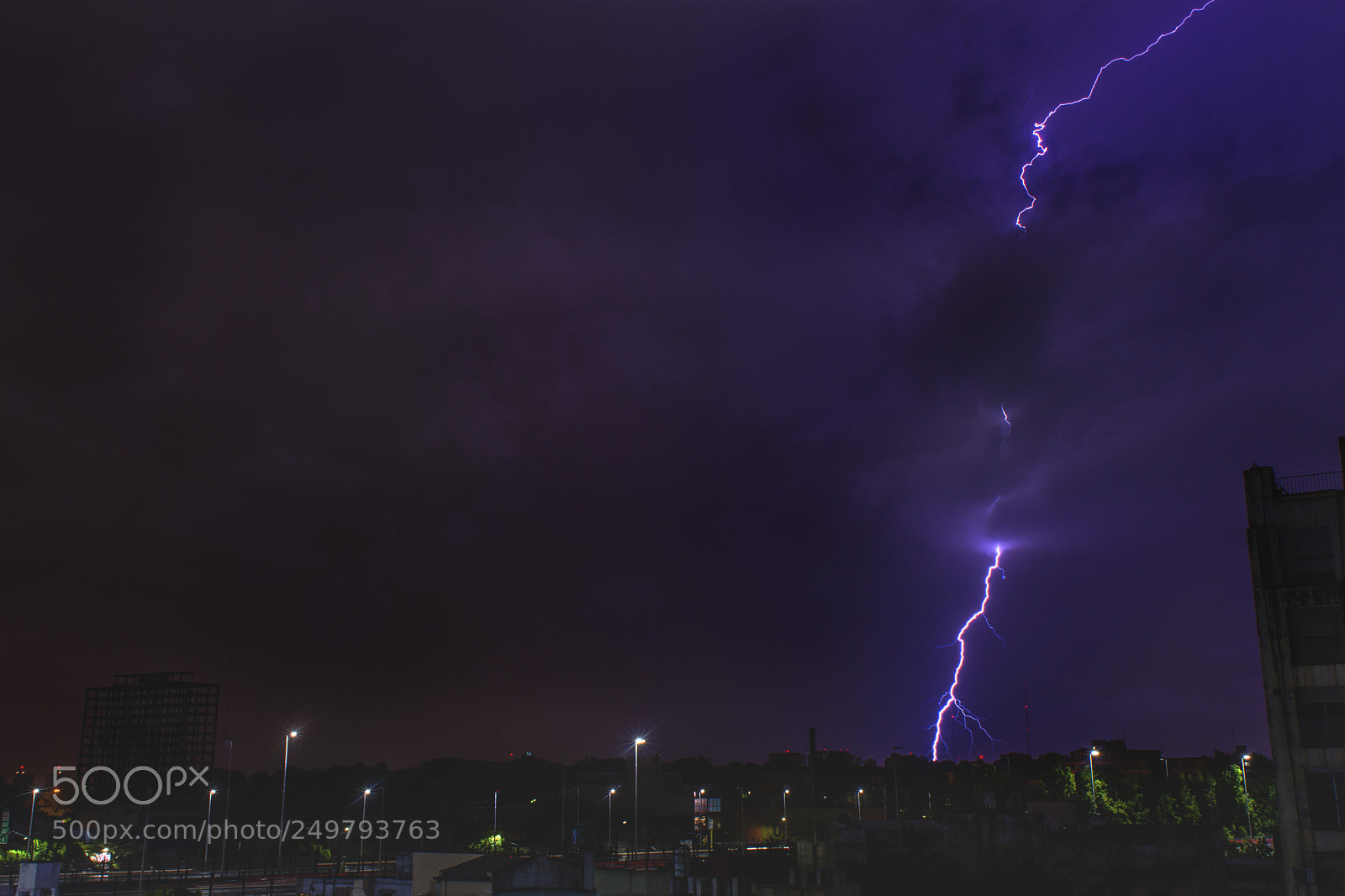 Nikon D7200 sample photo. Electric storm photography