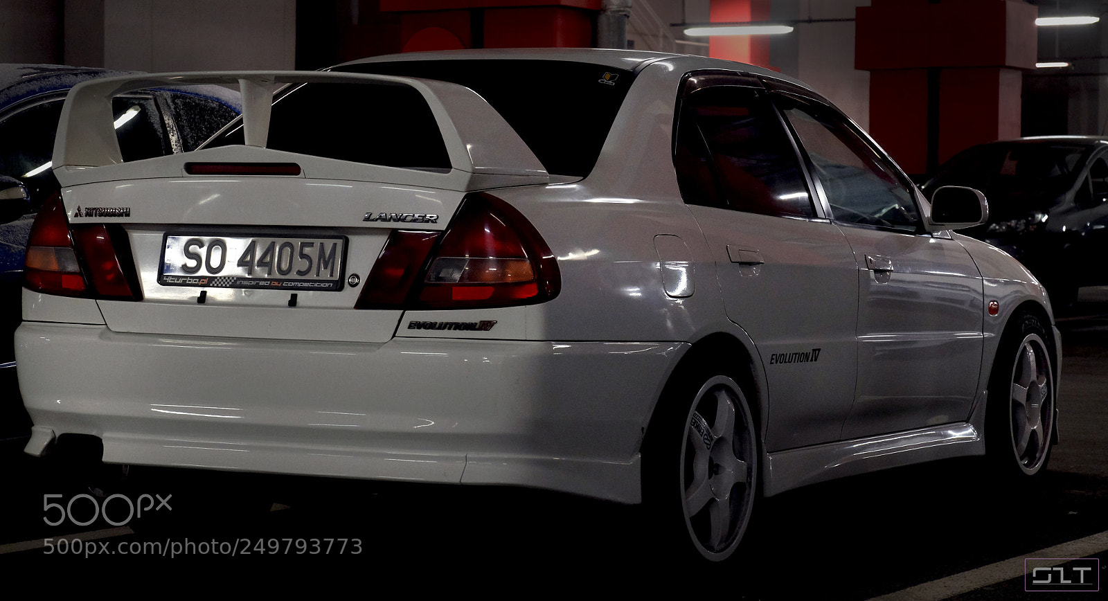 Fujifilm X-M1 sample photo. Mitsubishi evo iv photography