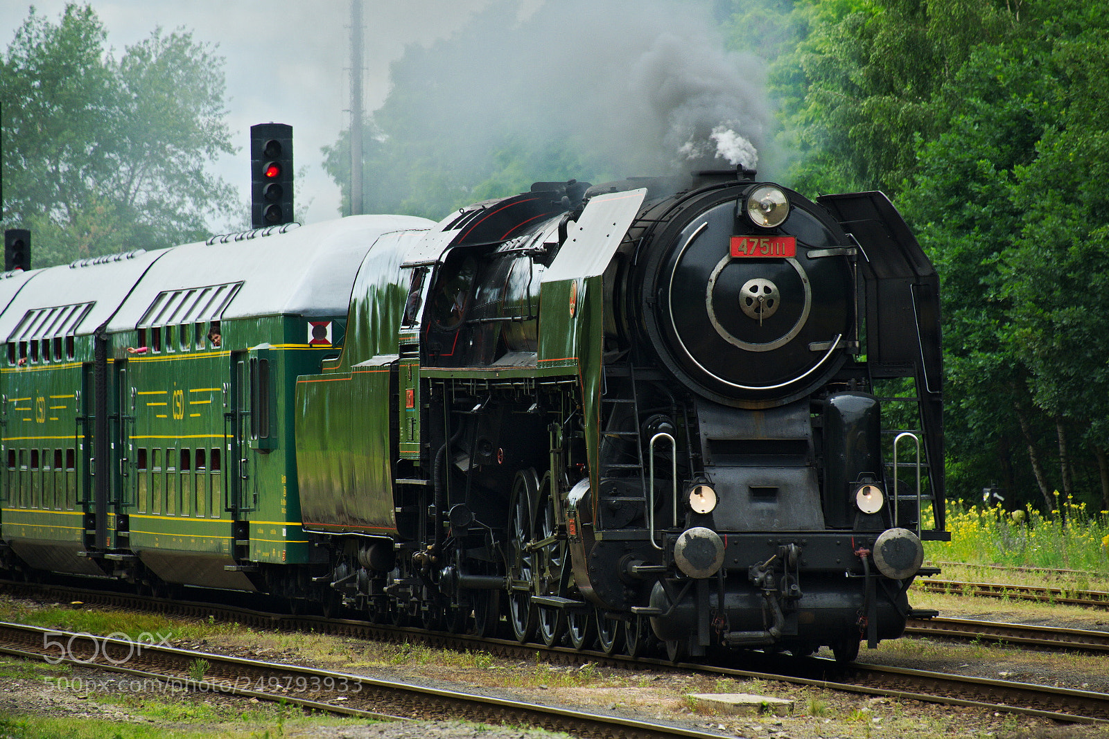 Fujifilm X-E1 sample photo. Steam locomotive 475.111 photography