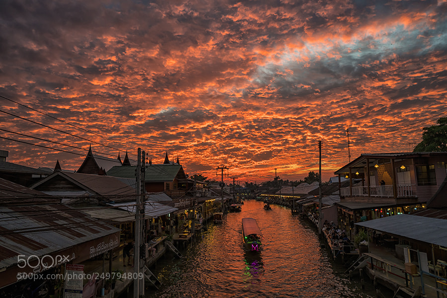 Sony a7R II sample photo. Amphawa photography