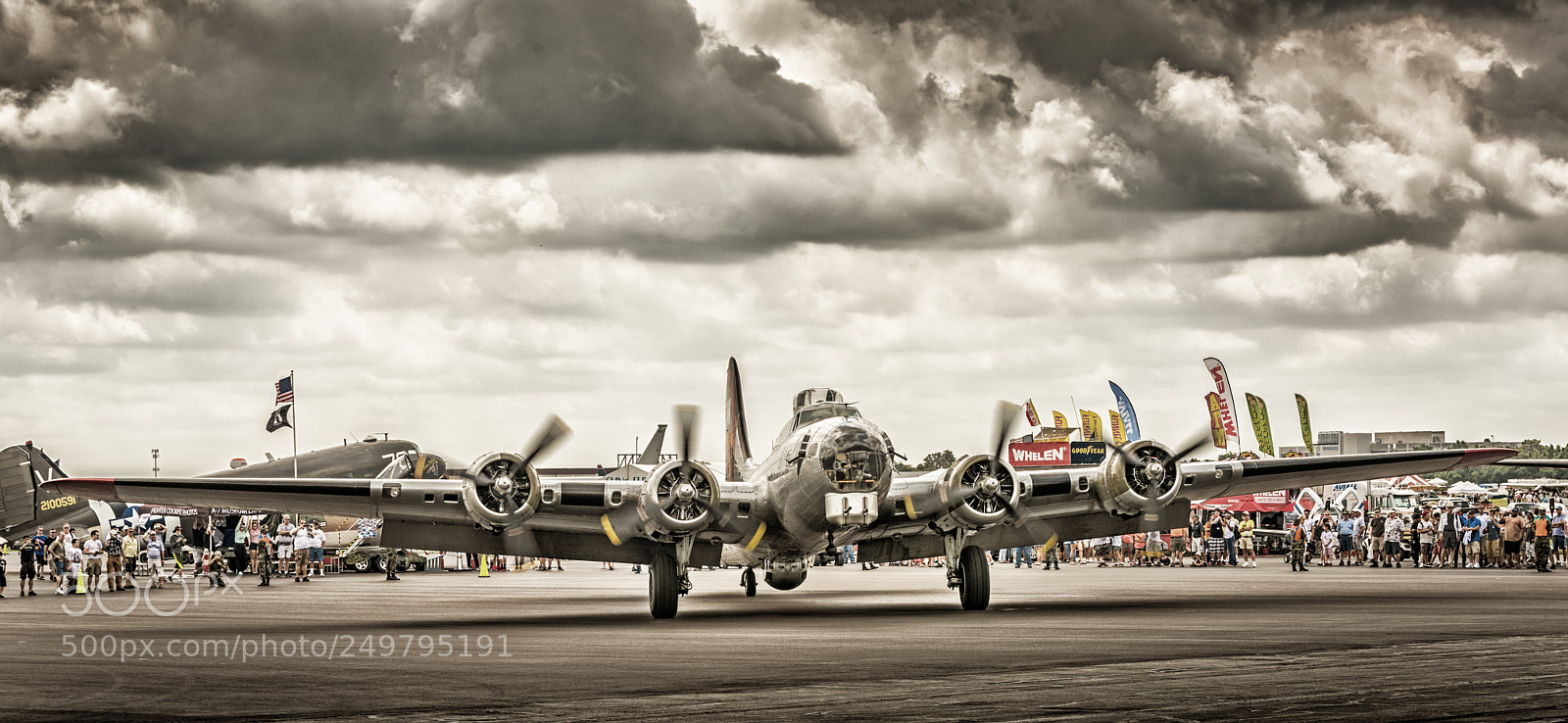 Nikon D810 sample photo. Big boom b-17 photography