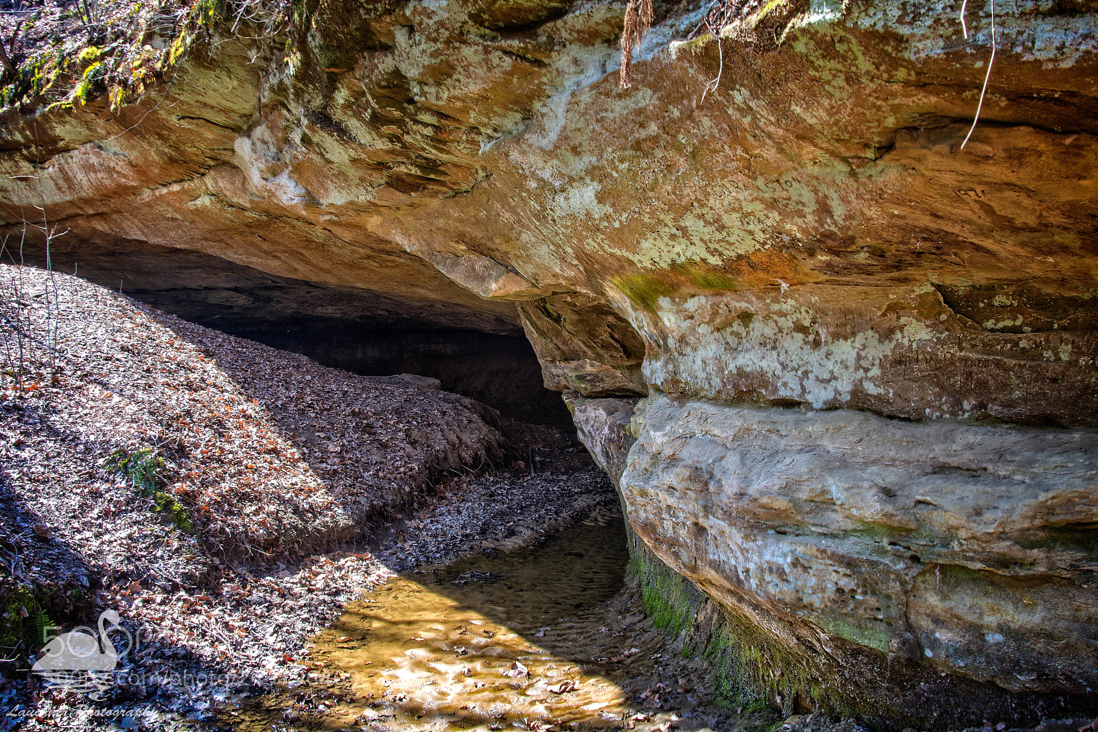 Nikon D5200 sample photo. Rock cave nature preserve photography