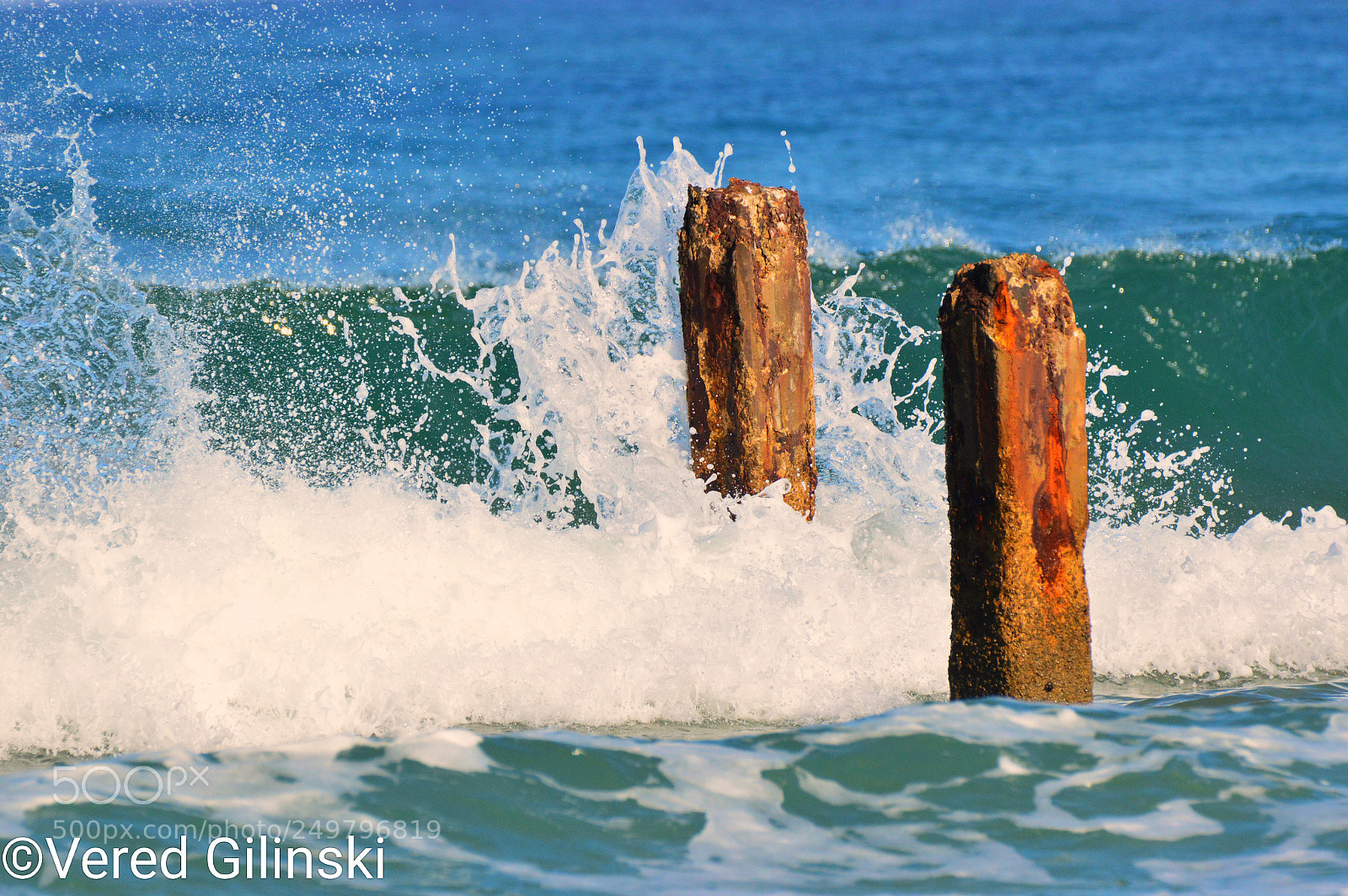 Nikon D3200 sample photo. Old pier photography
