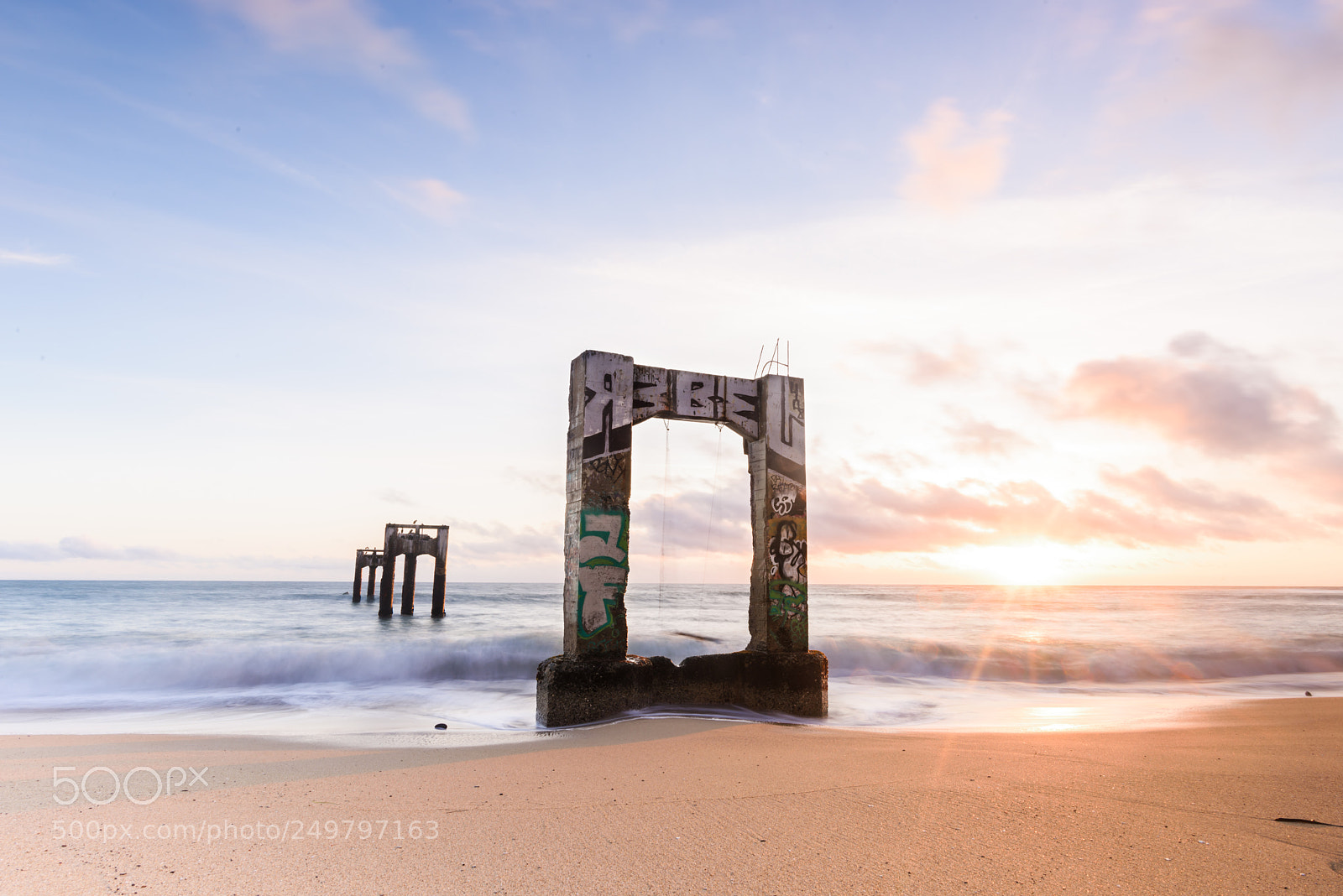 Nikon D810 sample photo. Abandoned port photography