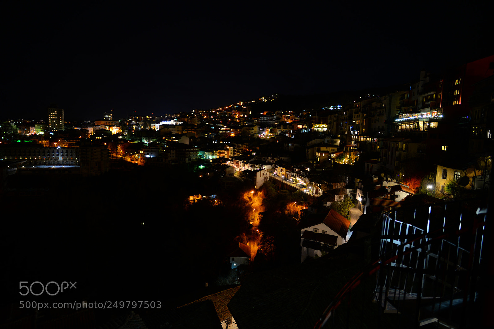 Nikon D610 sample photo. City lights photography