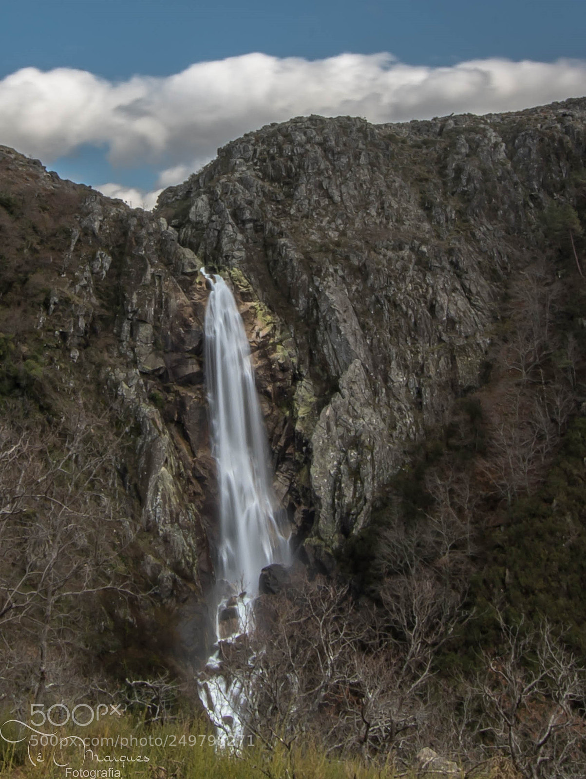 Nikon D7200 sample photo. Frecha da mizarela waterfall photography