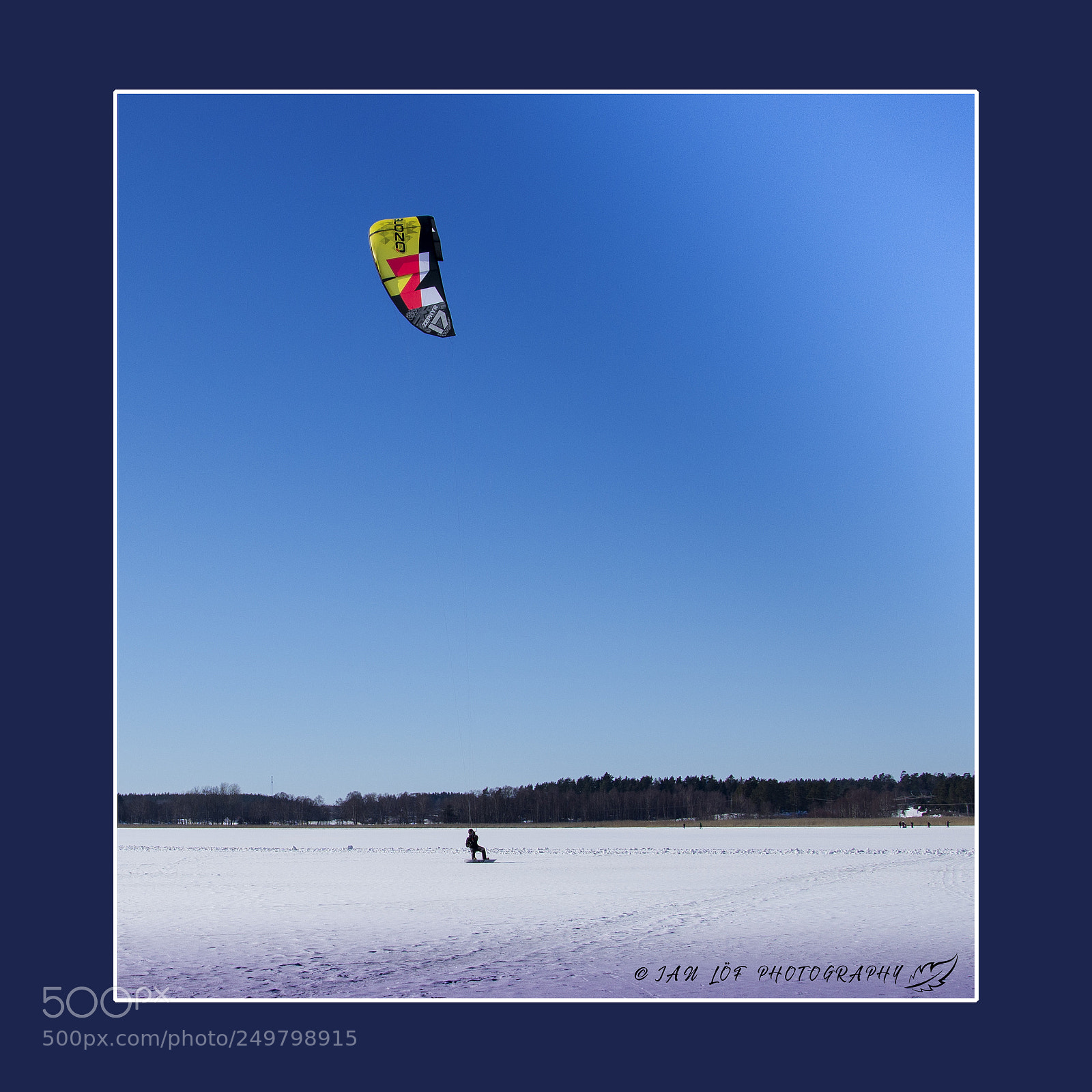 Nikon D7200 sample photo. Kite on ice photography