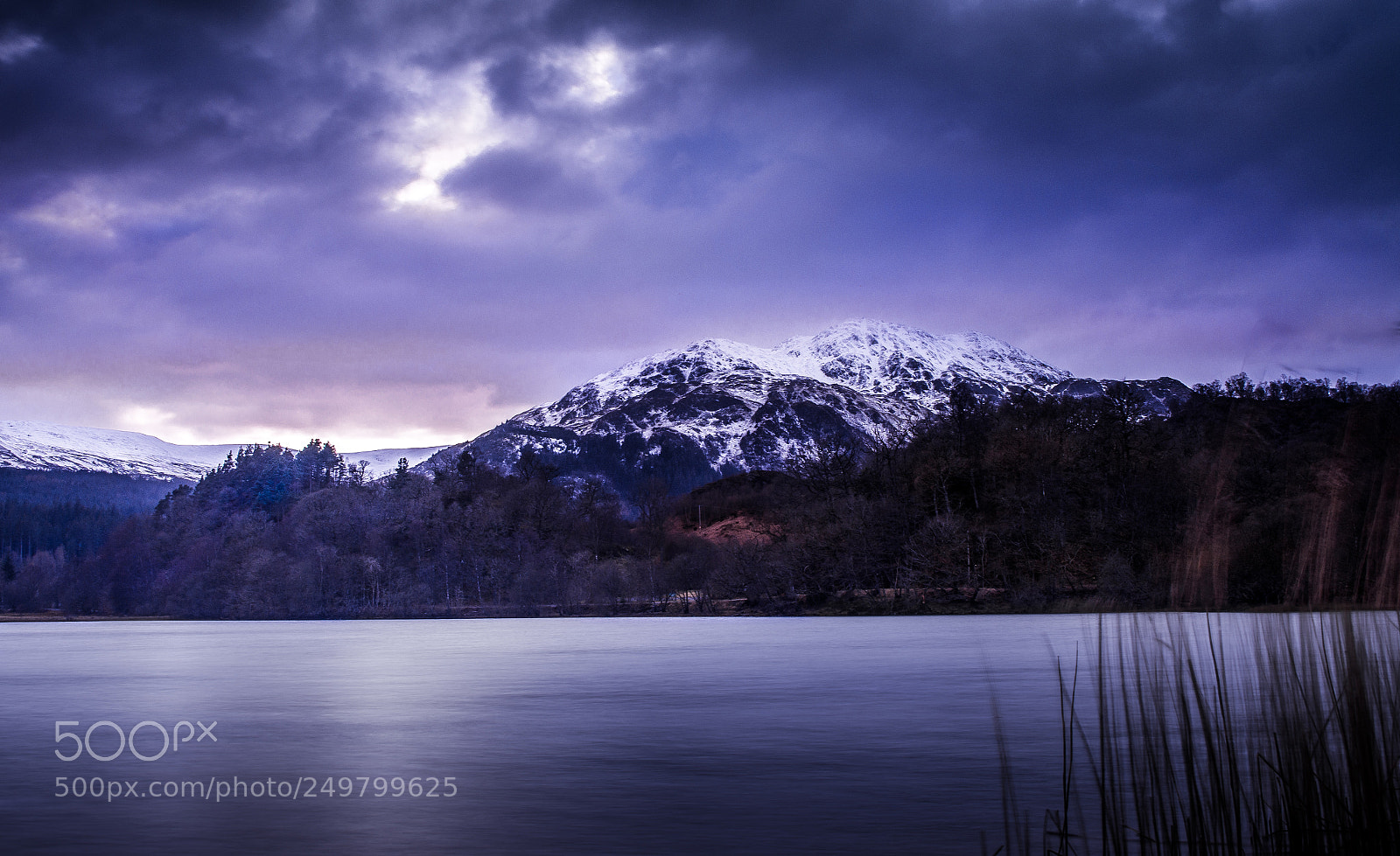 Pentax K-5 sample photo. Loch achray photography