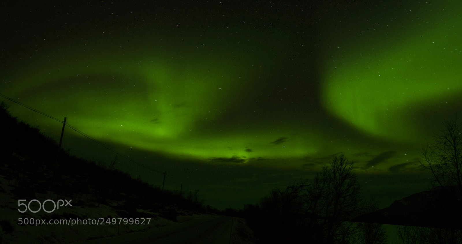 Sony a6300 sample photo. Aurora borealis photography