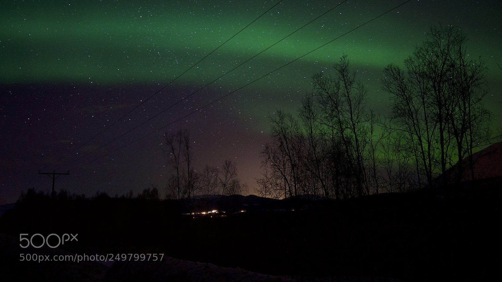 Sony a6300 sample photo. Aurora borealis photography