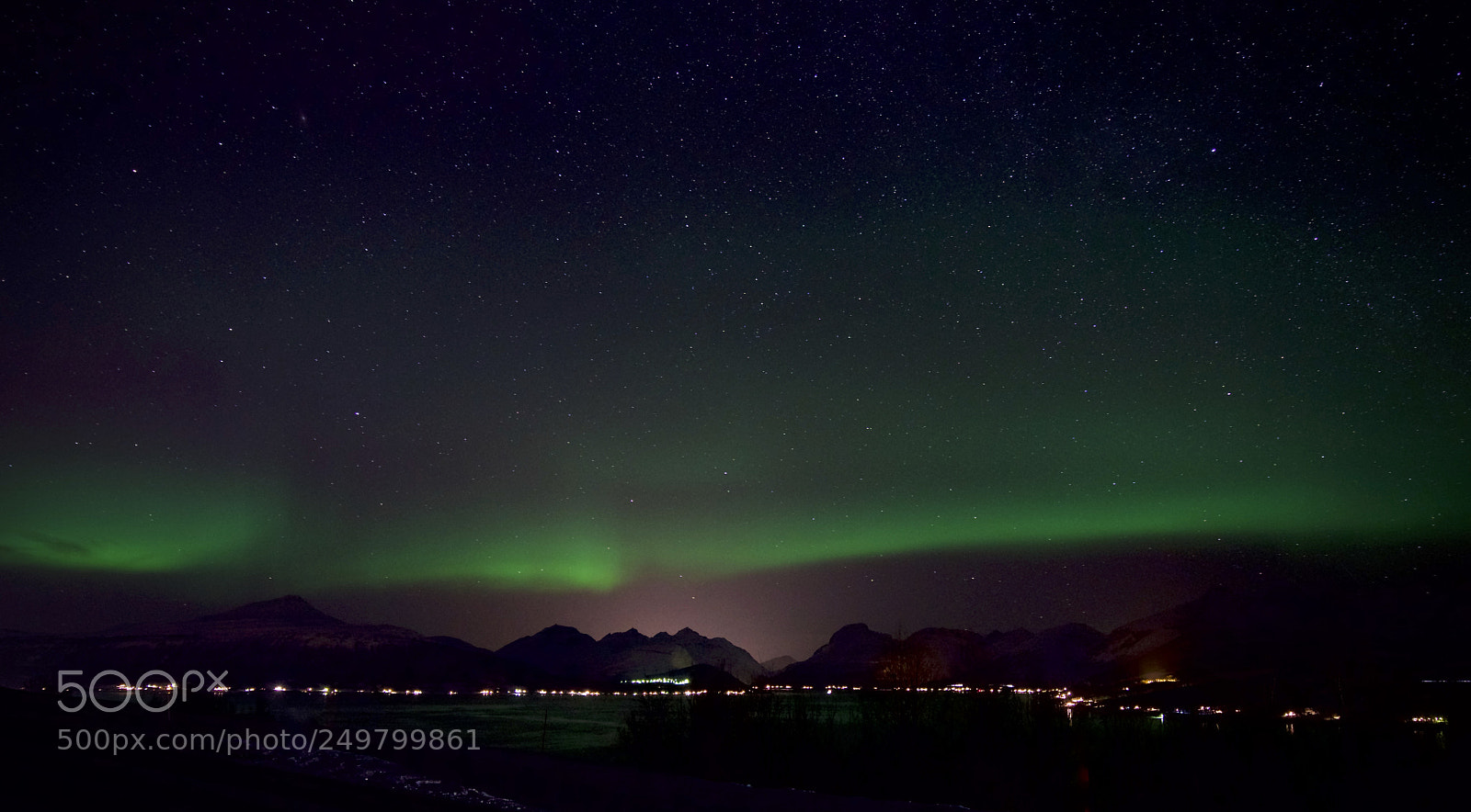 Sony a6300 sample photo. Aurora borealis photography