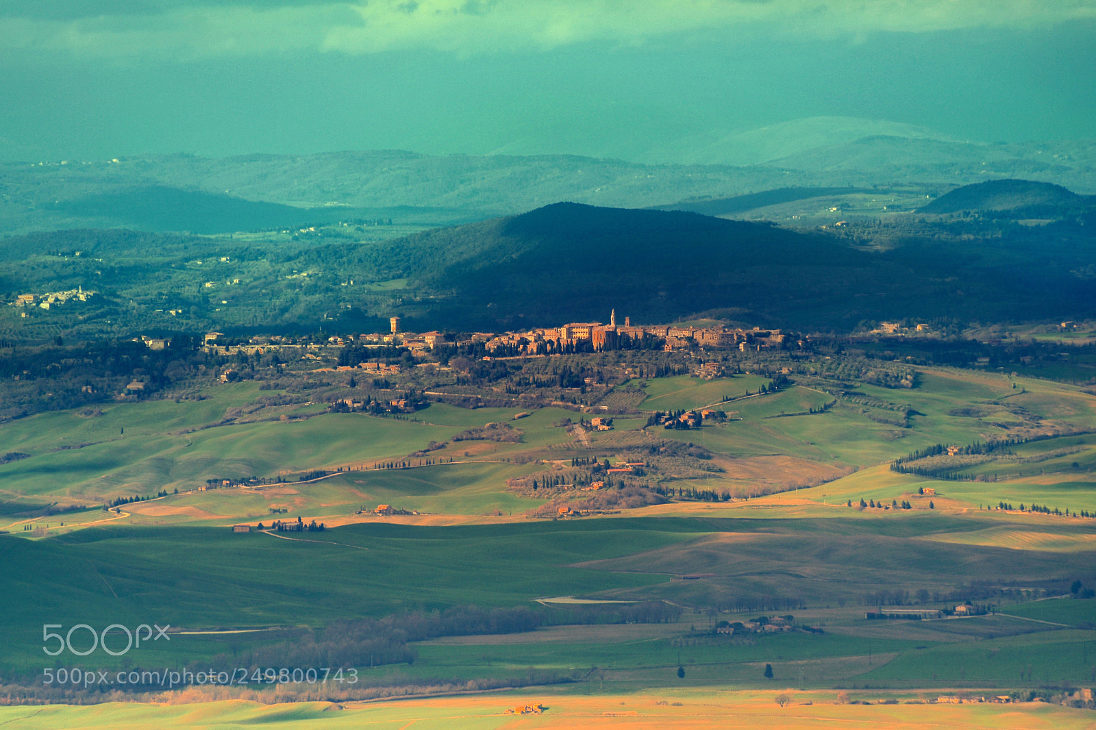 Nikon D7500 sample photo. Pienza in val d'orcia photography
