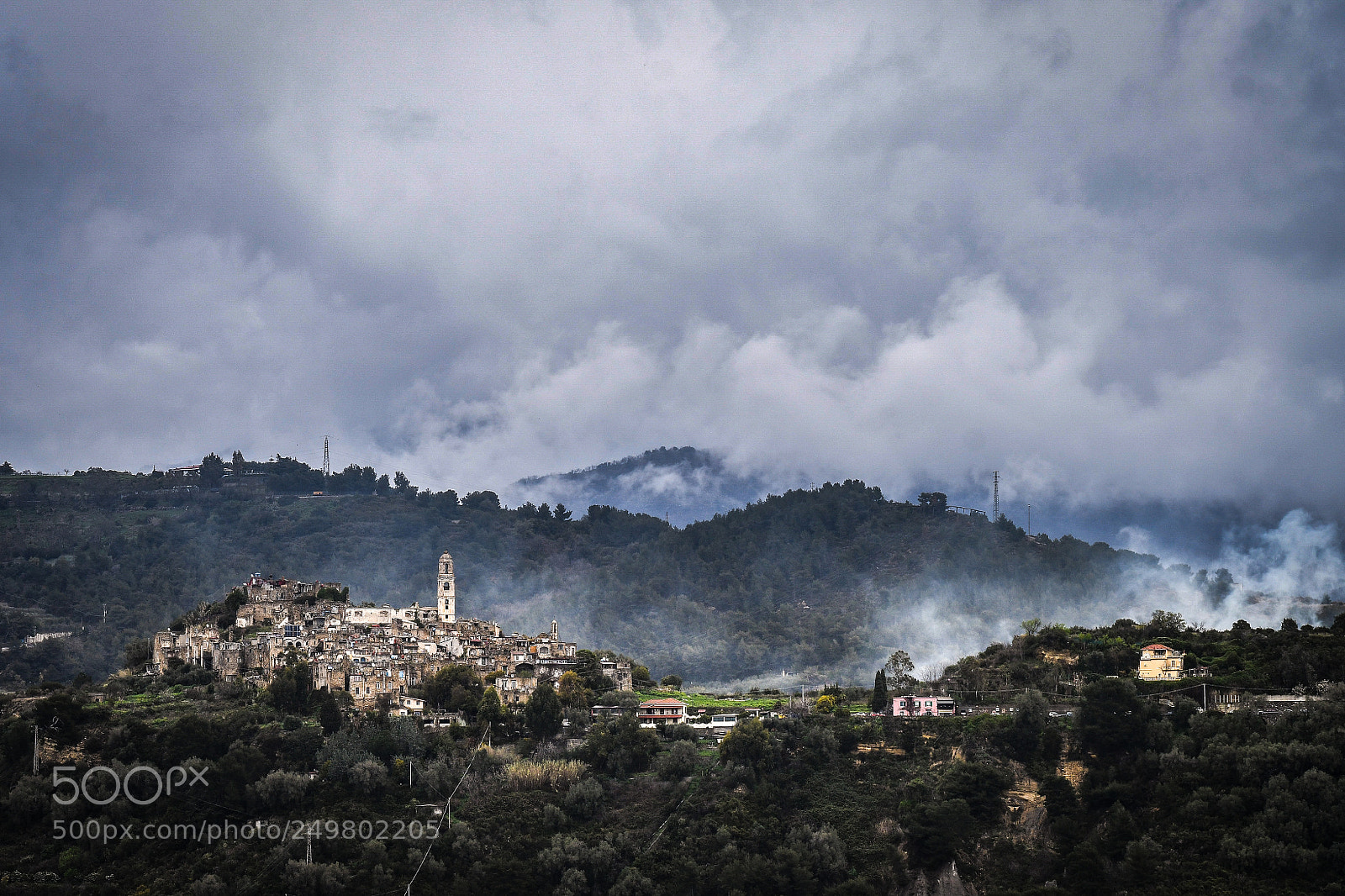 Nikon D500 sample photo. Bussana vecchia photography