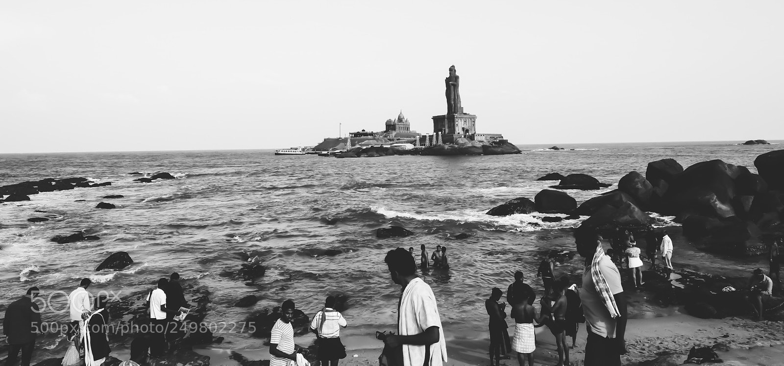 Fujifilm X-Pro2 sample photo. Kanyakumari tiruvalluvar photography