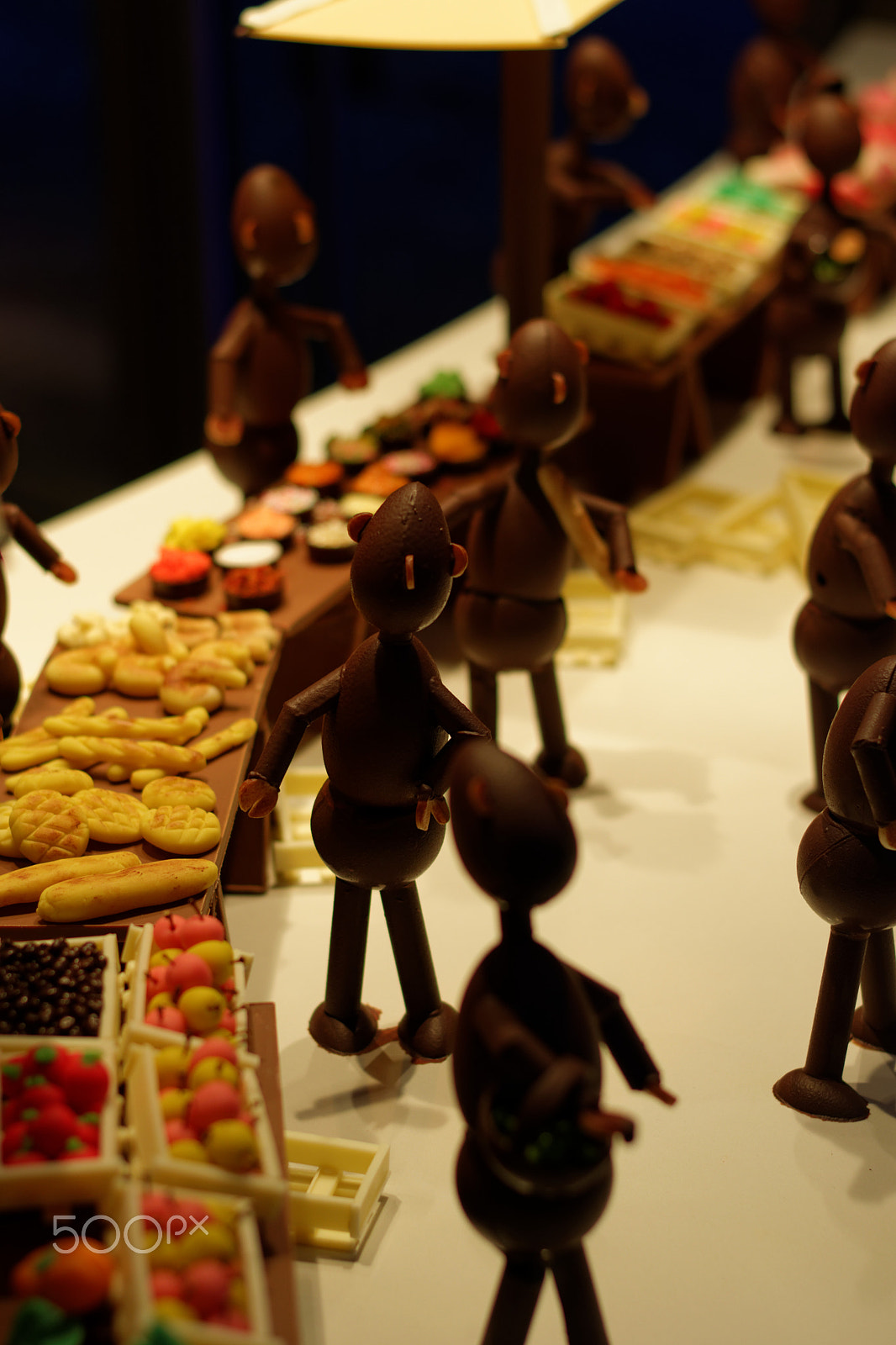 Nikon AF-S Nikkor 50mm F1.8G sample photo. Marché chocolat photography