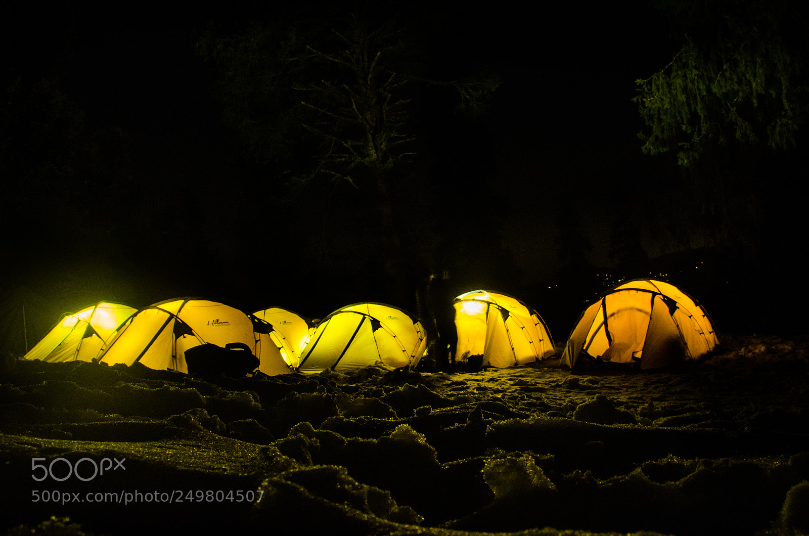 Nikon D7000 sample photo. Night camp photography