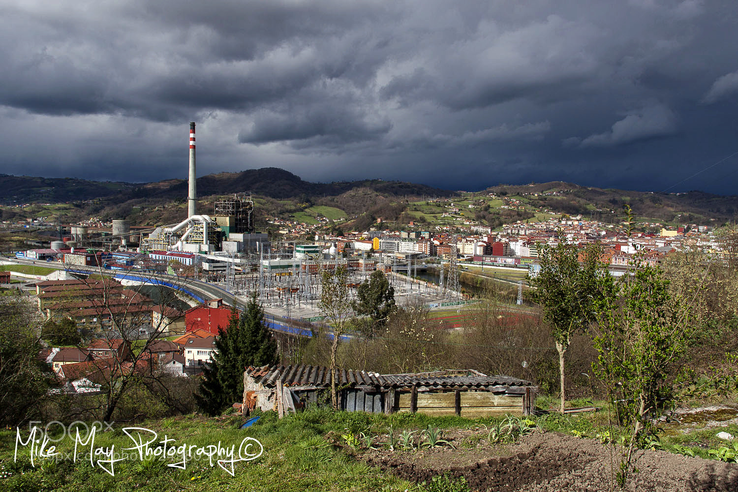Canon EOS 50D sample photo. "the factory" photography