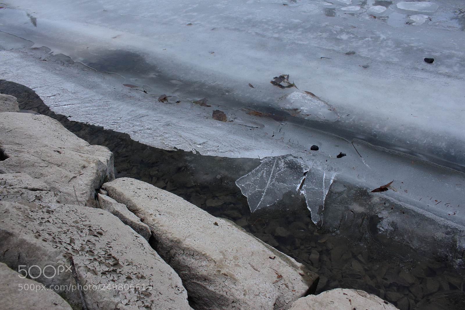 Canon EOS 700D (EOS Rebel T5i / EOS Kiss X7i) sample photo. Frozen rocks photography