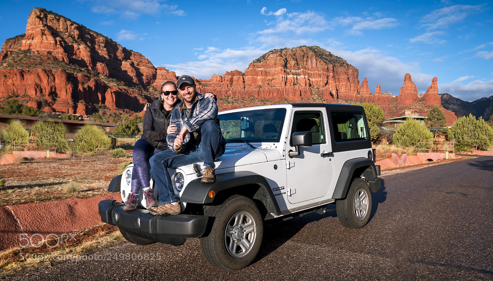 Canon EOS 70D sample photo. Sedona jeep photography