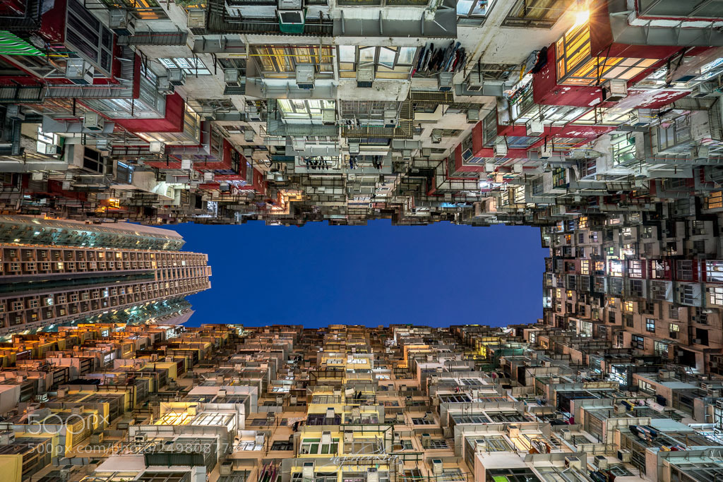 Sony a9 sample photo. Monster building-yik cheong building photography
