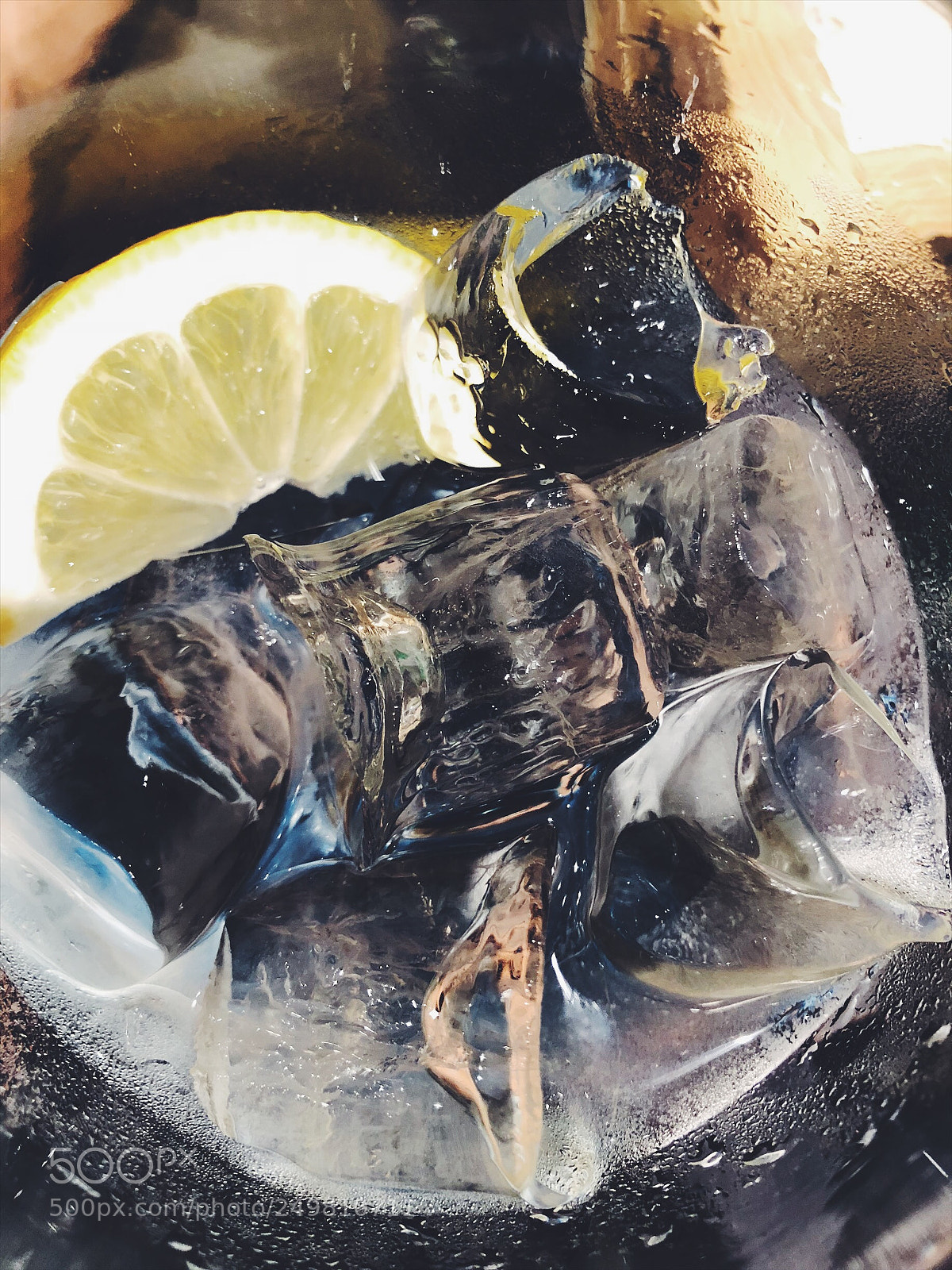 Apple iPhone 8 sample photo. Ice photography
