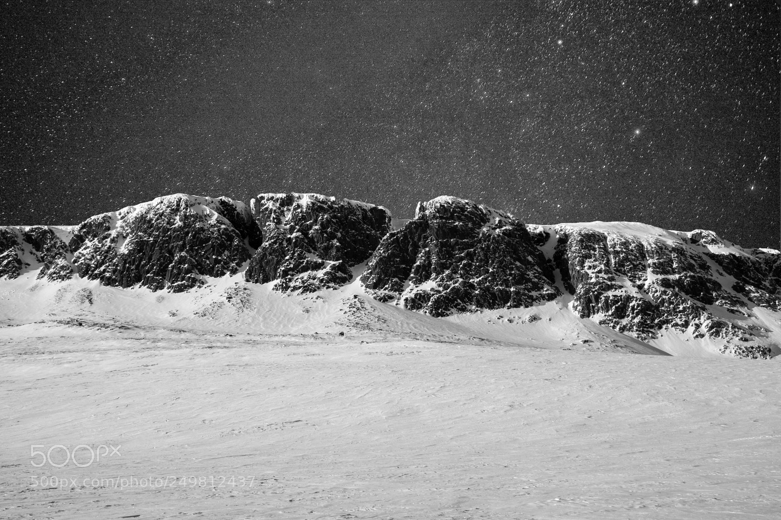 Olympus OM-D E-M10 II sample photo. Starry mountain photography