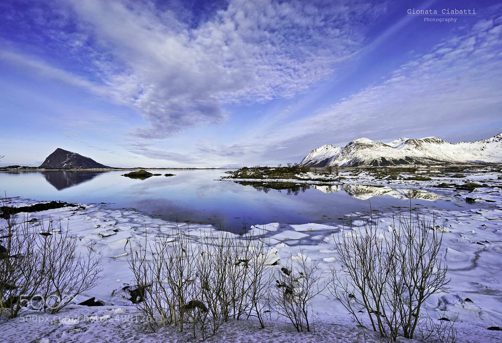 Sony a7 II sample photo. Arctic reflection photography