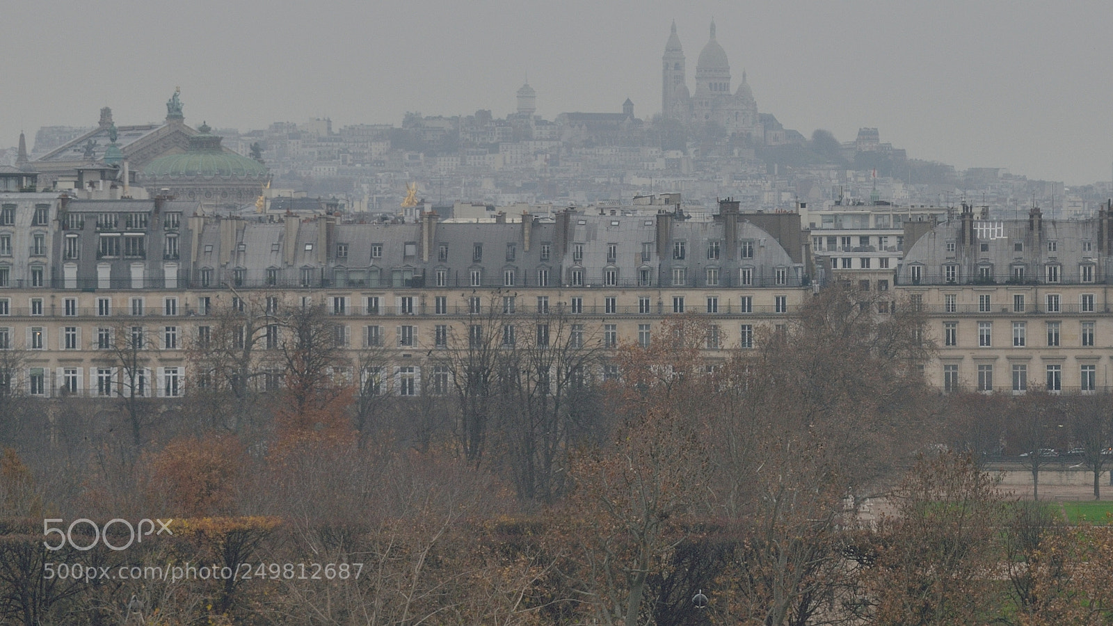 Nikon D3300 sample photo. Montmartre depuis orsay photography