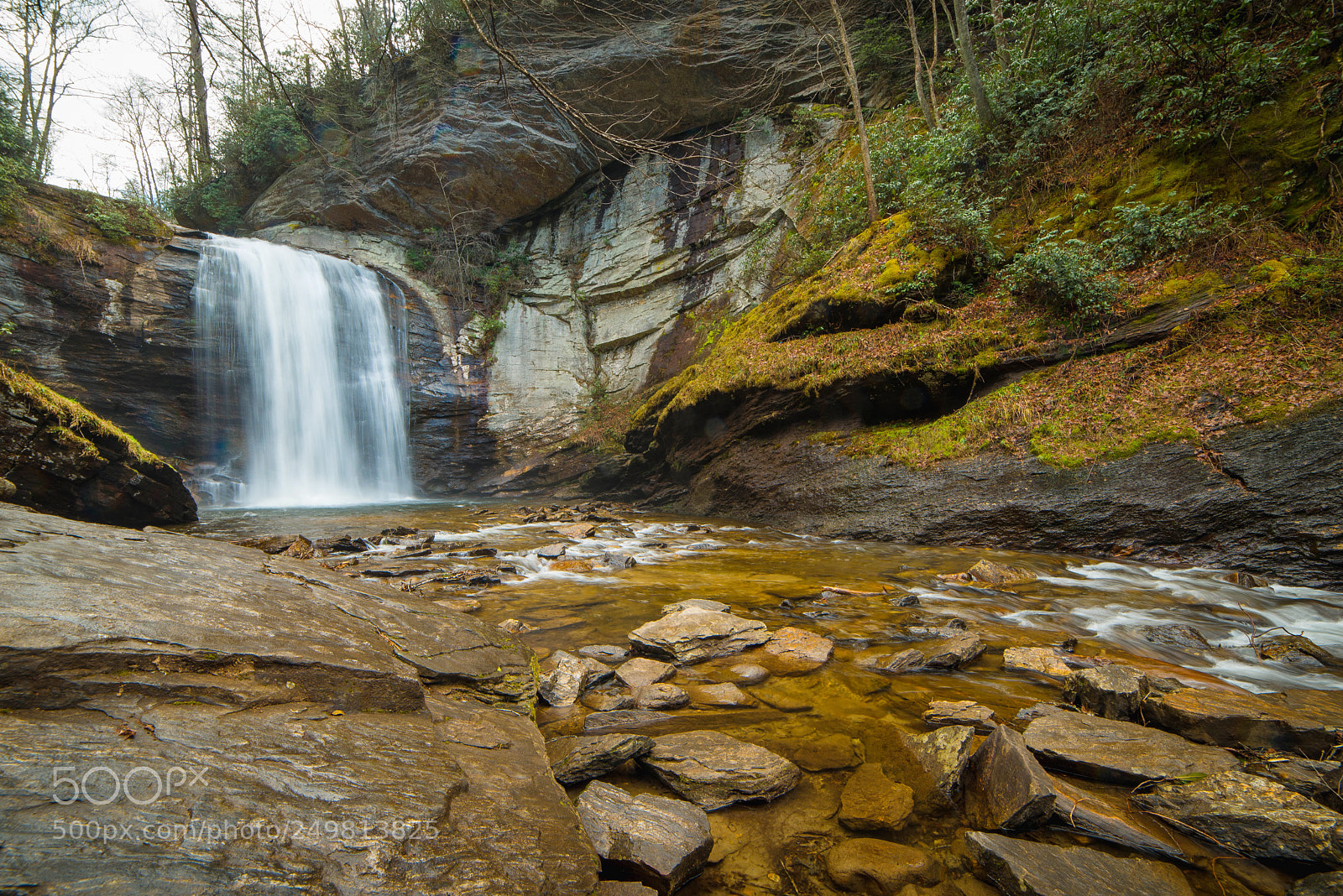 Nikon D610 sample photo. Looking glass falls photography