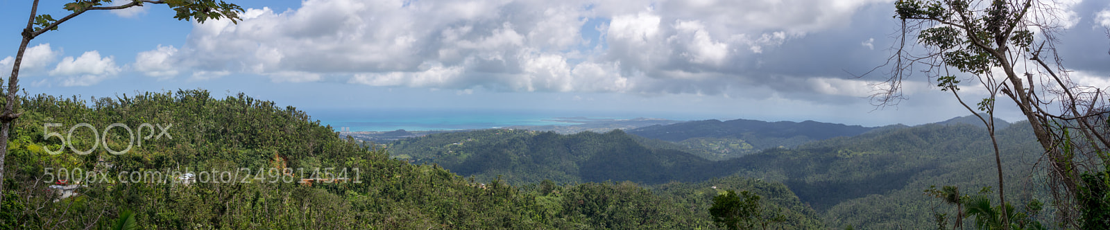 Olympus OM-D E-M10 II sample photo. Yunque remix panorama photography