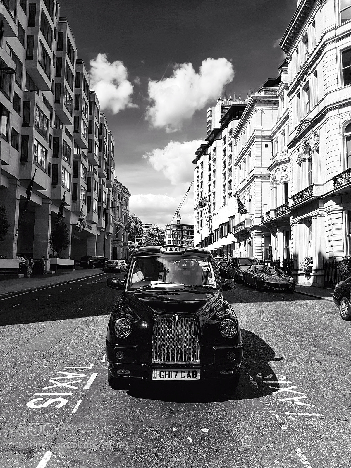 Samsung Galaxy S7 sample photo. Black cab photography