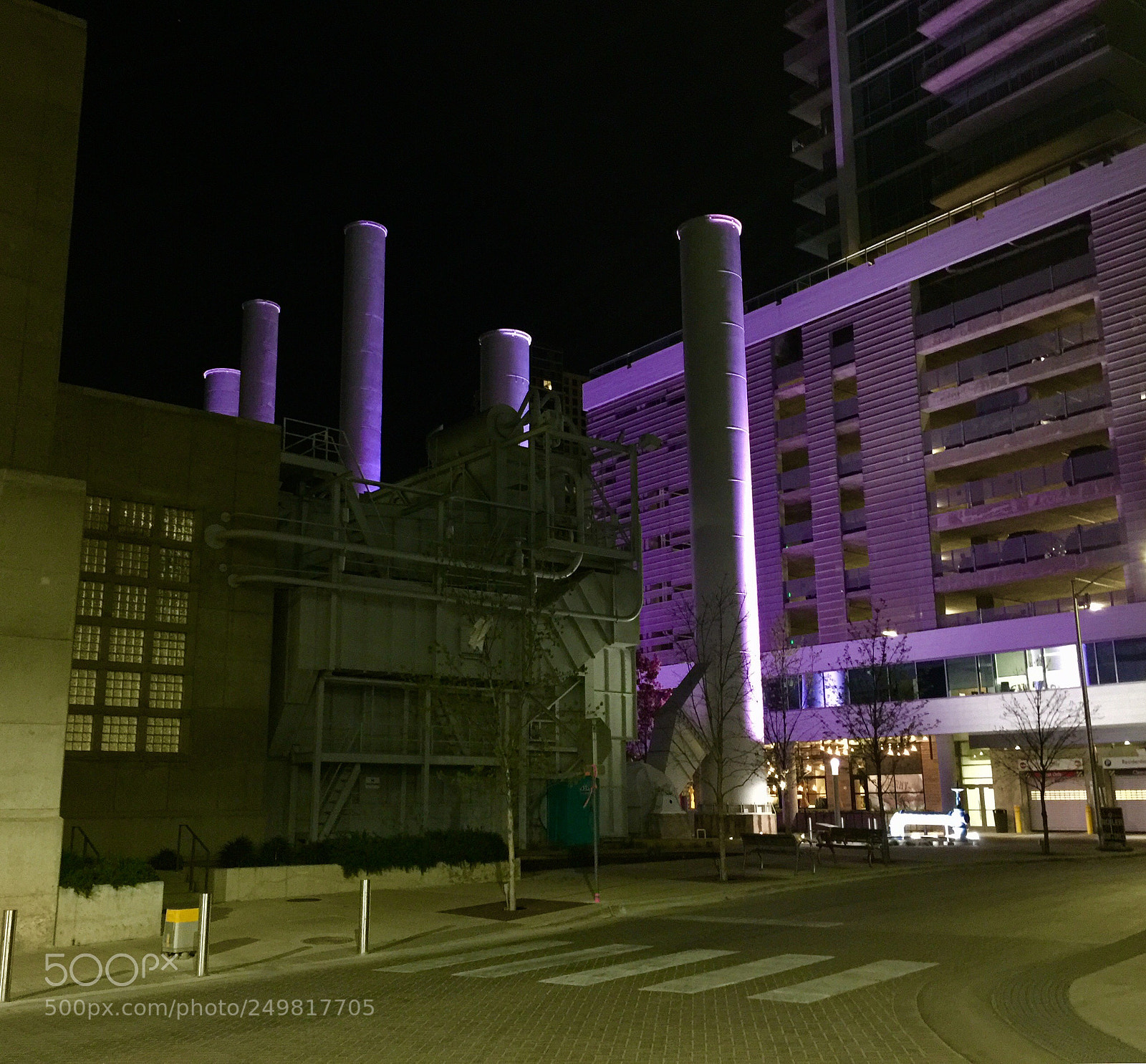 Apple iPhone 6 Plus sample photo. Seaholm power plant, austin photography
