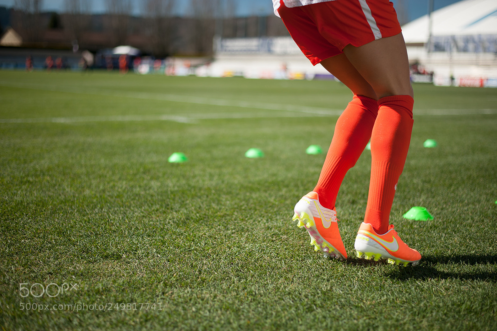 Nikon D700 sample photo. Female athlete trains for photography
