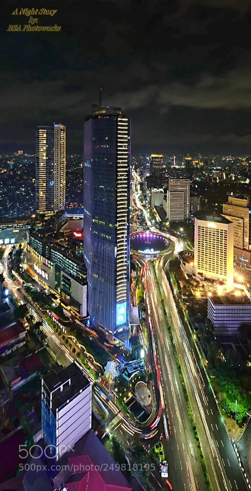 Fujifilm X-T1 sample photo. Jakarta: a night story photography