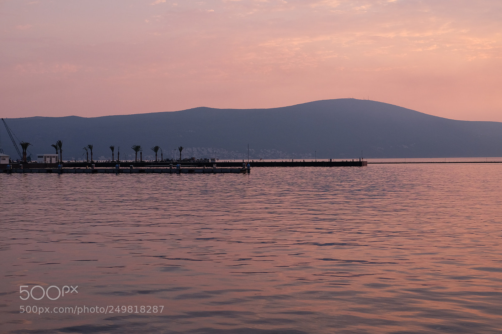 Fujifilm X-T1 sample photo. Sunset-porto montenegro photography